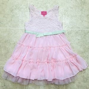 Pinky spring dress
